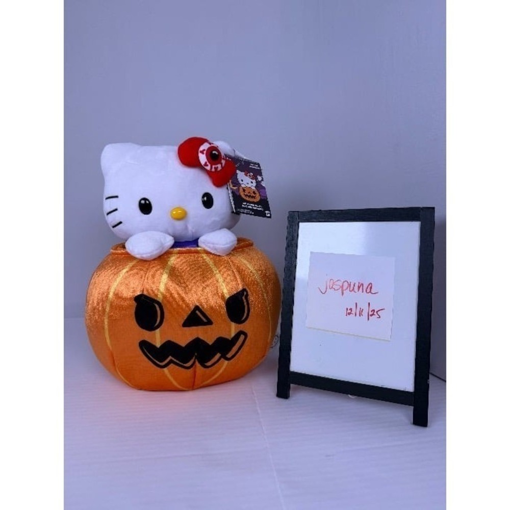 NWT - Hello Kitty Halloween Pumpkin Animated Plush - 2025 - Picture 2 of 5